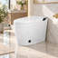 Toilettes bidet intelligentes monoblocs avec ouverture automatique, chasse d'eau automatique et siège chauffant
