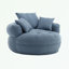 Canapé simple en chenille avec coussins-276592527