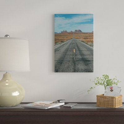 « de la valley, sud-ouest des états-unis » par luke anthony gram, reproduction d’impression sur toile tendue