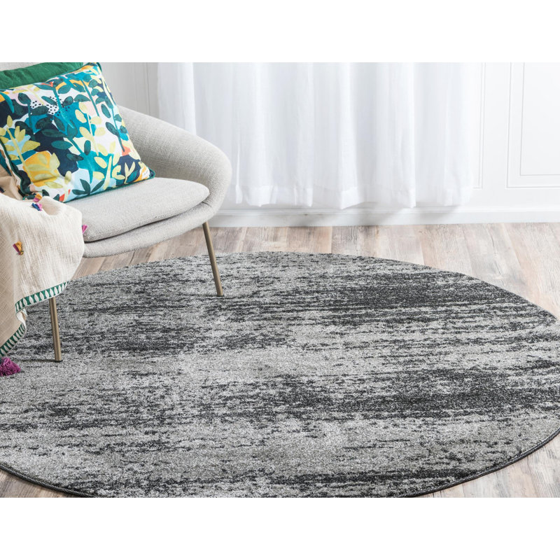 Croslin Indoor Rug, Round 7'10" x 7'10"
