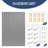 4 PCS 47.2"L x 23.6"W Fiberglass Acoustic Panels Noise Reduction for Home/Office-121438556