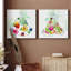 «Fashionable Florals I», ensemble de 2 peintures-951446583-951446579