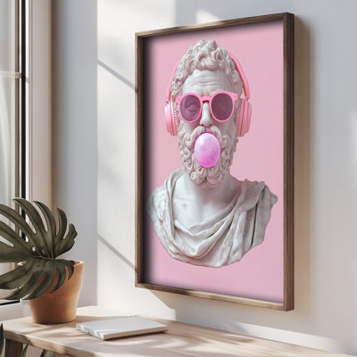 Stunning Decorative Framed MDF Painting, 13.8 x 18.5 x 0.8 inches | 100% MDF with 3 mm Thickness, Elegant Pine Wood Frame | UV Printed Artwork for Home Decor, Perfect for Living Room & Bedroom Accent