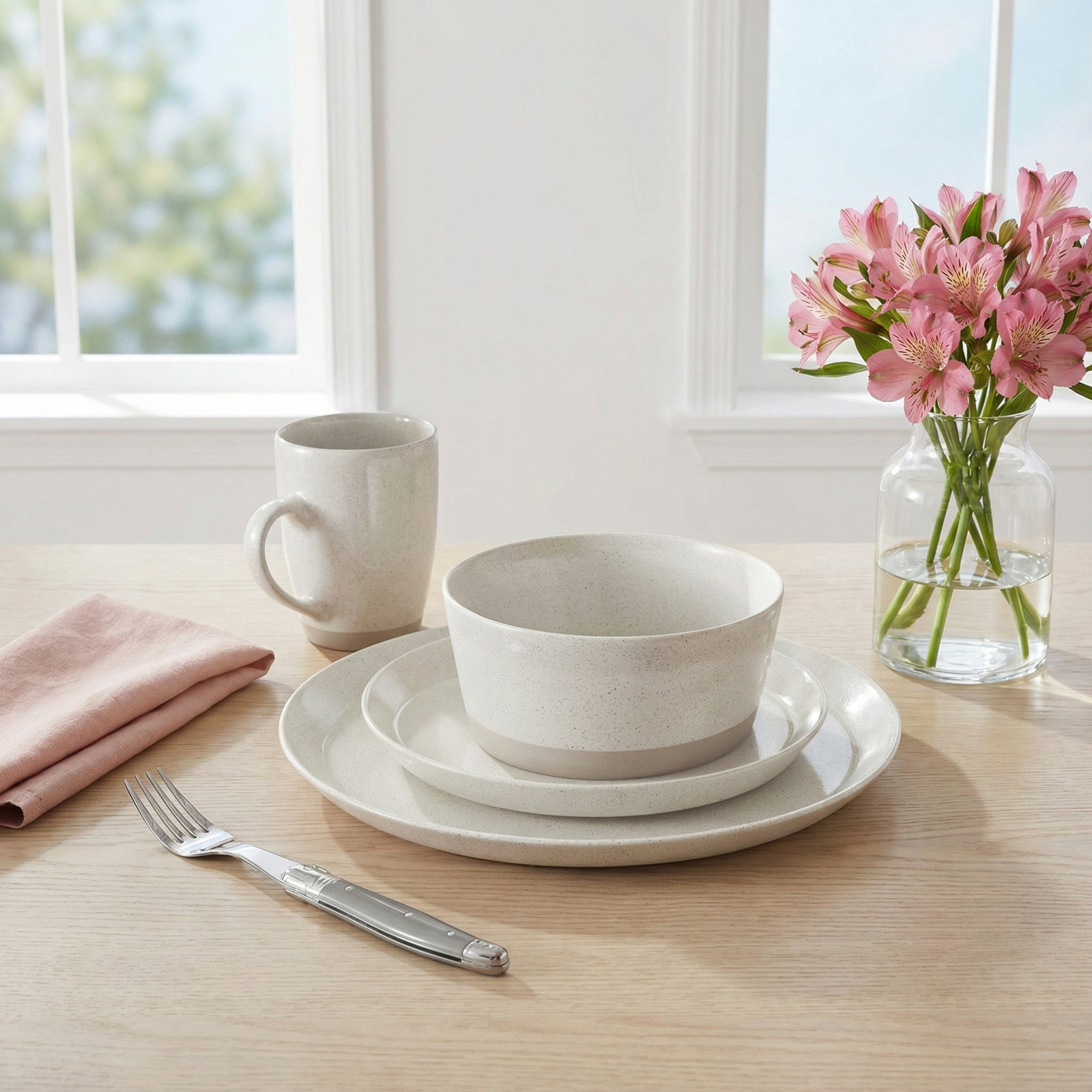Roseanna Stoneware Dinnerware Set