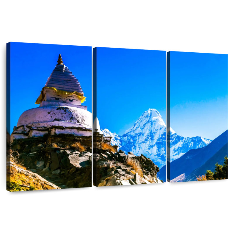 Temple Ama Dablam, H 42 po x l 65 po