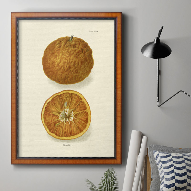 " Orange ", 36" H x 24" W