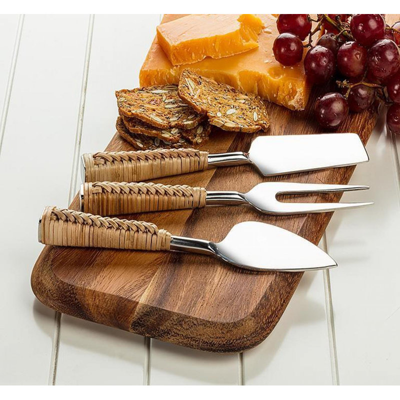 Acacia Wood Long Rectangular Serving and Cutting Board