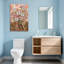 Plantes et fleurs, livres floraux, brique, motif d'art mural-614013247