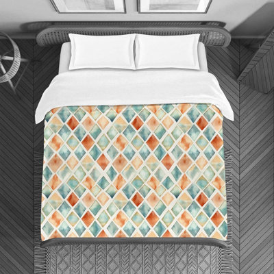 Geometric Shapes Duvet Cover