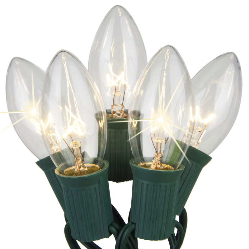 Éclairage pour chaîne 25 lumières, Transparent