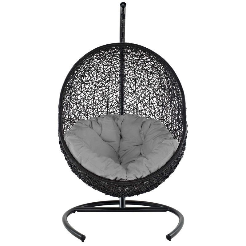 Chaise suspendue d'extérieur Encase de Modway, gris