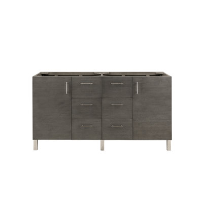 Dodie 60'' W Double Bathroom Vanity Base