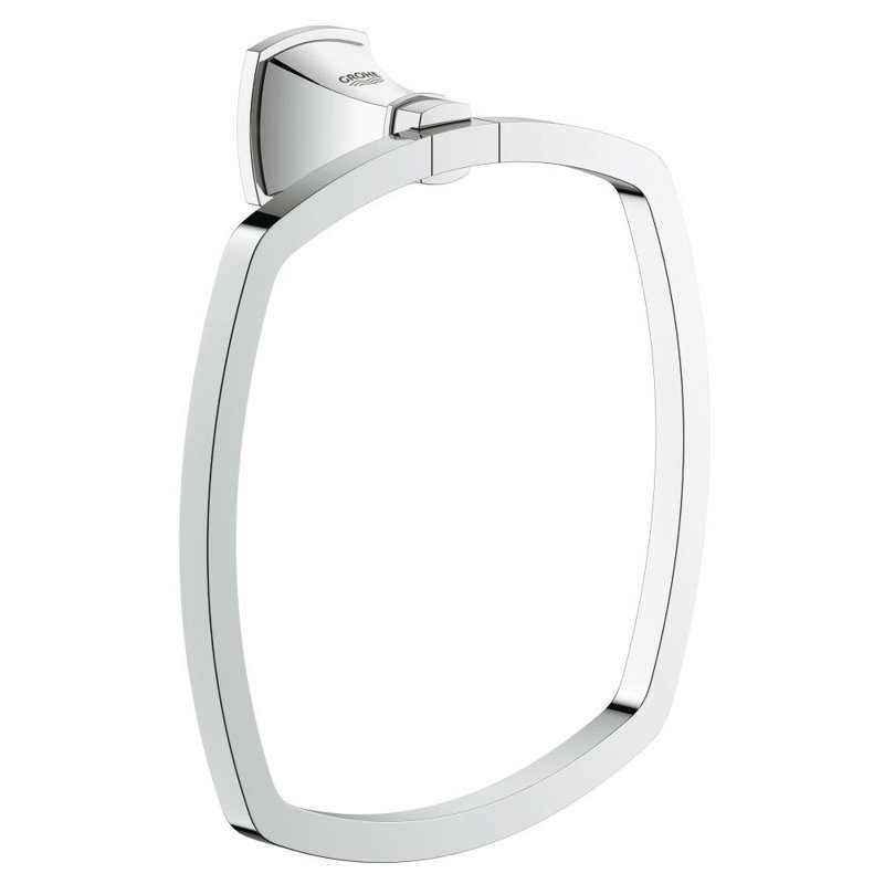 Grandera® Wall Mounted Towel Ring, StarLight Chrome