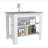 Kitchen Island Antibacterial, Three Shelves, Four Legs-1194581693