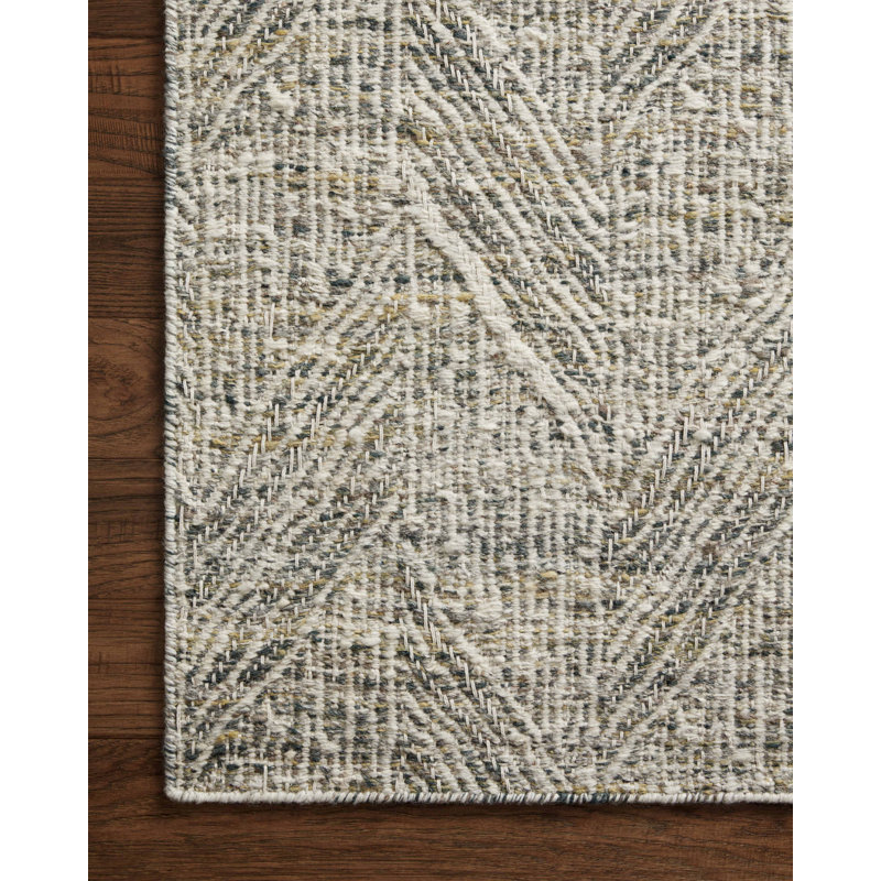 Geometric Indoor Rug, Rectangle 7'9" x 9'9"