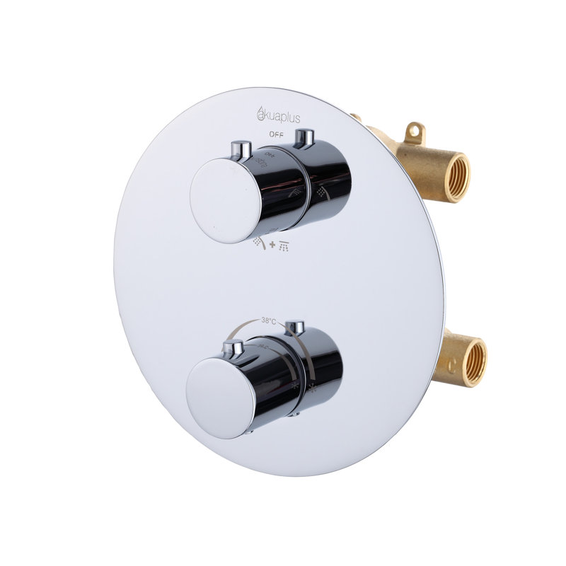 Soupape de douche, Chrome