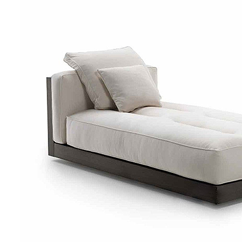 Chaise confortable en lin de coton tendance