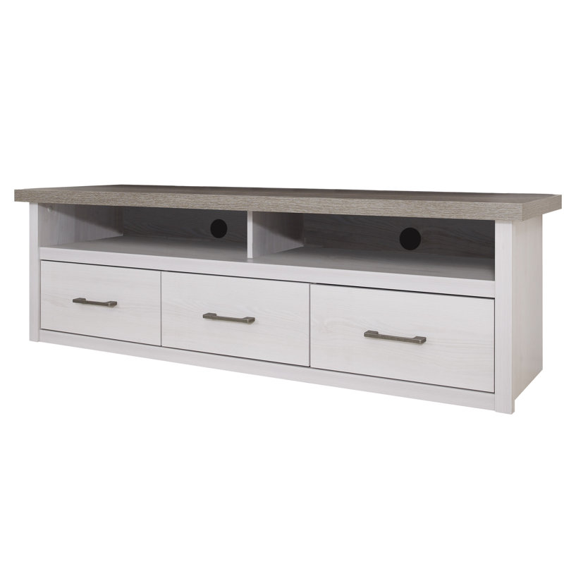 Yalaha Unfinished TV Stand for TVs up to 65