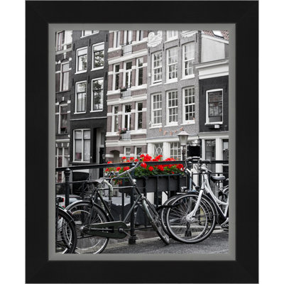 Roseville Black Wood Picture Frame