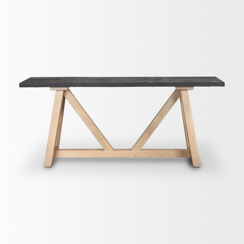 Console en bois massif Zaley