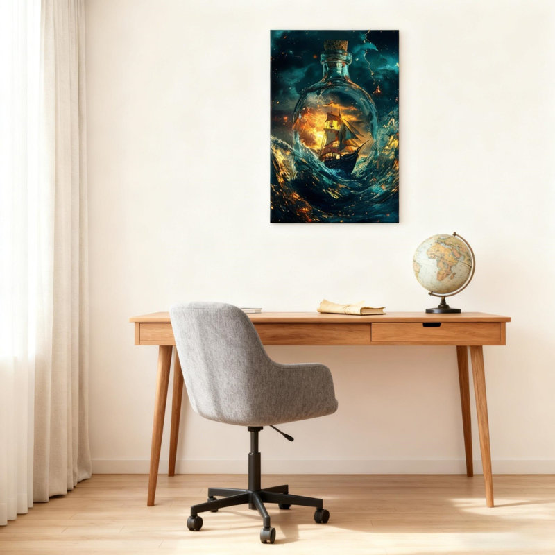 Art mural en toile sans cadre 16 "x 20"