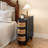 3-Drawer Rattan End Table-1998168821