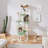 Burford Paw-Shaped Play Tower Cat Tree with Natural Sisal-1266467788