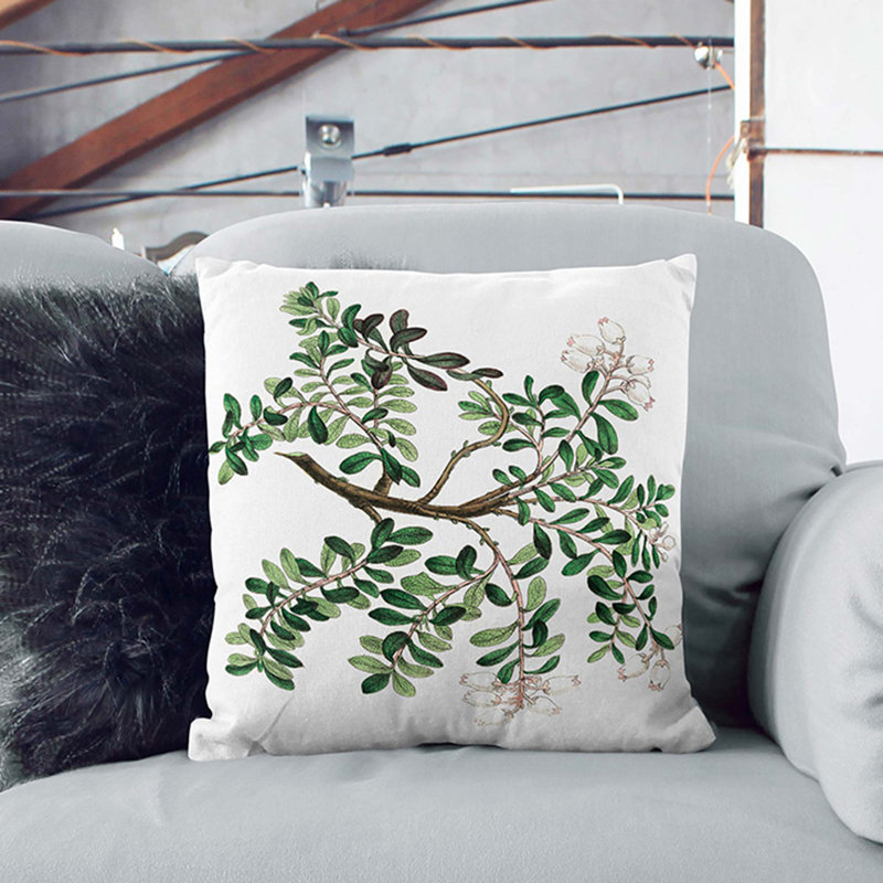 Square Throw Cushion, 40cm H x 40cm W x 15cm D