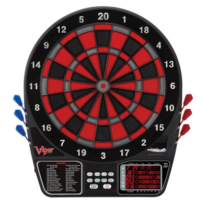 Viper 797 Electronic Dartboard with Darts, 15.5 Inch Regulation Target