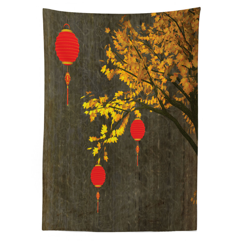 Lantern Tablecloth, 84" L x 60" W