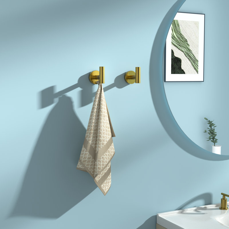 Ensemble de quincaillerie de salle de bain 4 pièces, Doré clair