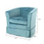 Chaise pivotante avec housse amovible