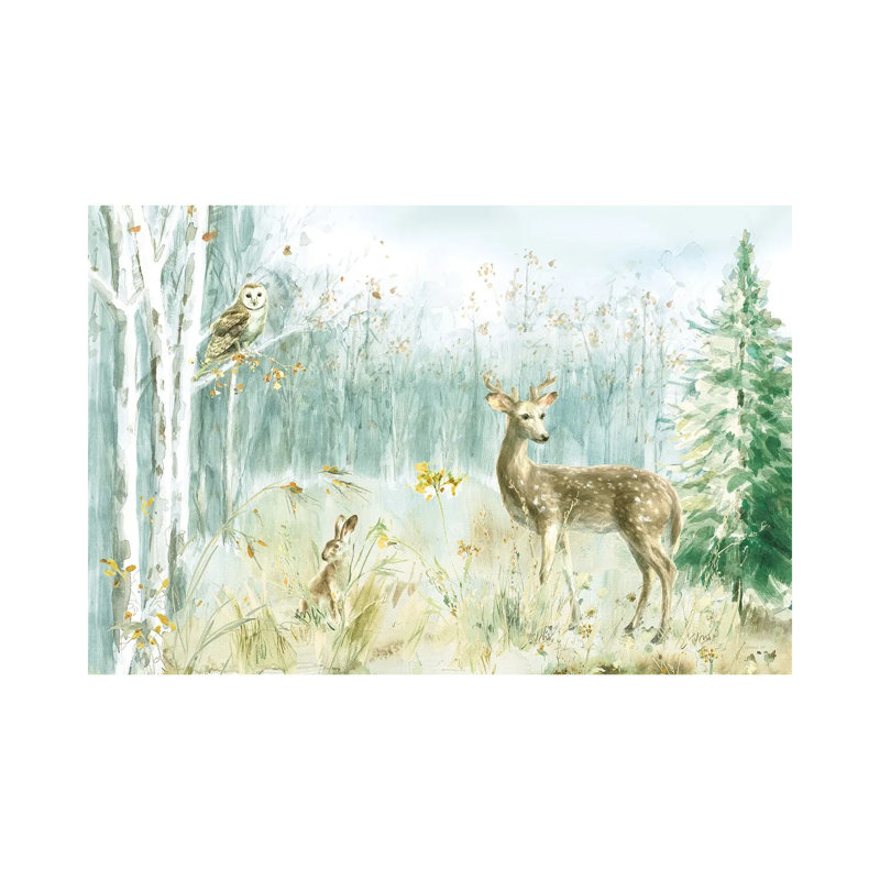 Meadows Edge I by Danhui Nai - Wrapped Canvas Gallery-Wrapped Canvas Giclée, 101.6 cm H x 66.04 cm W x 1.91 cm D