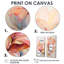 Coral Petal Symphony II - Abstract Botanicals, décoration murale 2 panneaux-1347865881-1347865880-1347866086