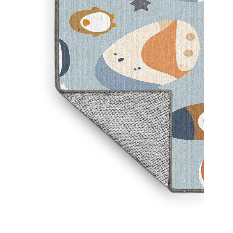 Zoomie Kids Washable Cute Animals Kids Rug, Rectangle 2' x 3'