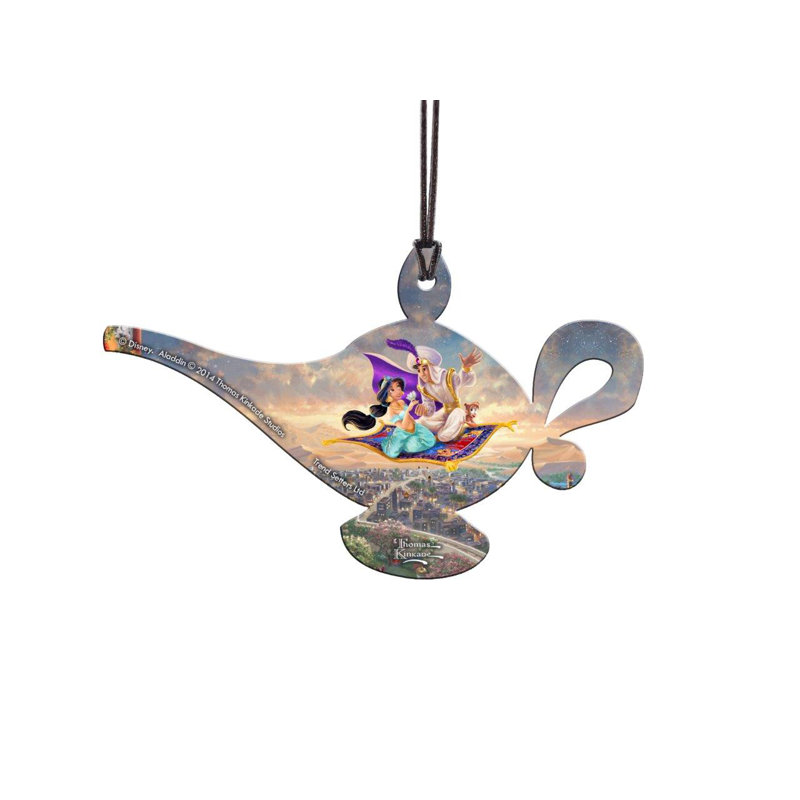 Reproduction en forme d'acrylique suspendue Disney's Aladdin