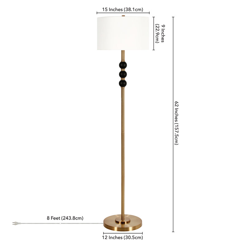 Lampe sur pied 62 "Bernard