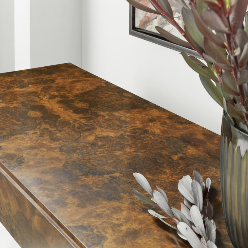 Modern History Solid Wood Top End Table