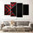 Avery Red Black Abstract-106052364