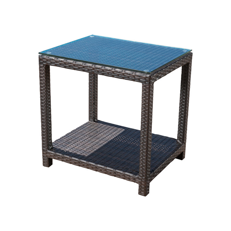 Table d’appoint Aeronwy, Brun