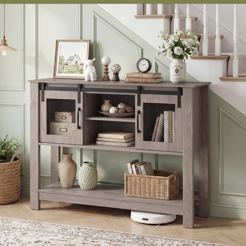 102cm Console Table, Grey