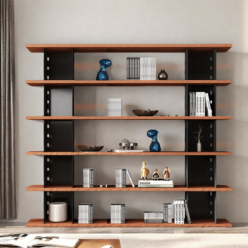Une bibliothèque aux tendances personnalisées, (5 tablettes) H 78,7 po x l 78,7 po x P 13,7 po