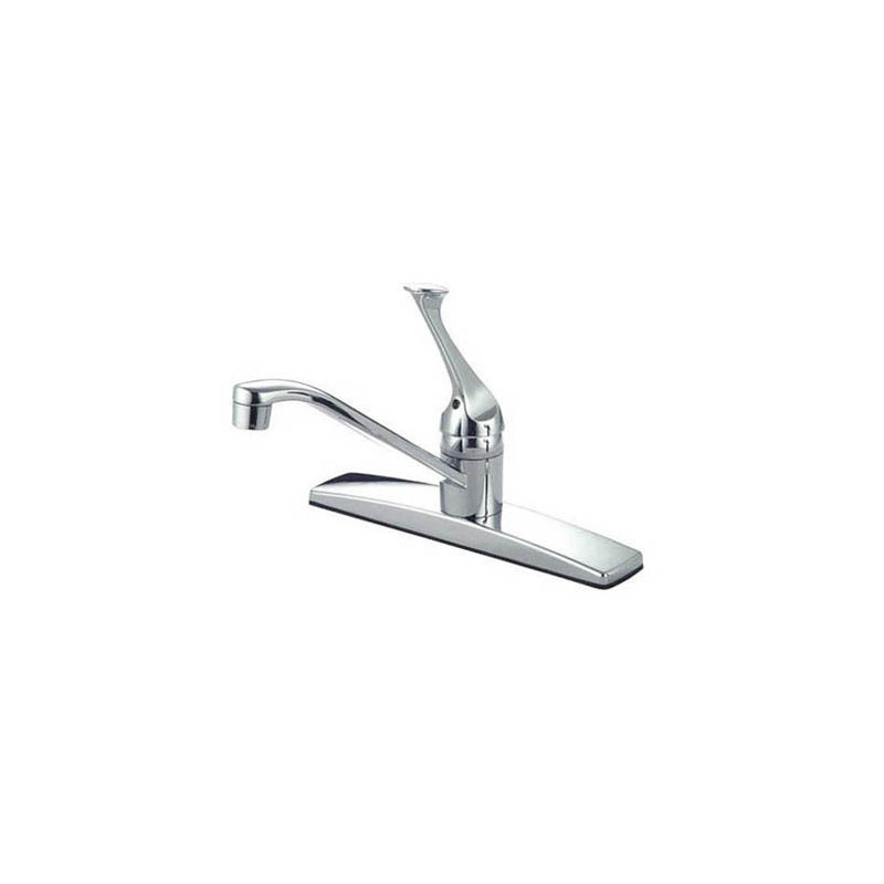 Single Handle Kitchen Faucet, Without Spray