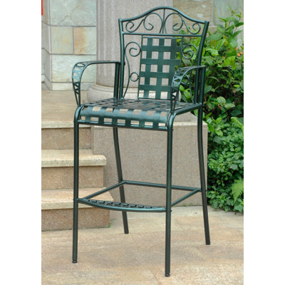 Apisan Patio Bar Stool by Lark Manor