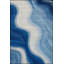 Tapis tissé ondulé lavable à motif mer-2094773505