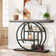 105 Cm Console Table with Storage Shelves