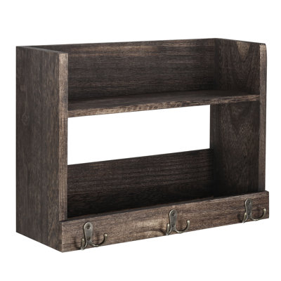 Accent Shelf with Towel Bar