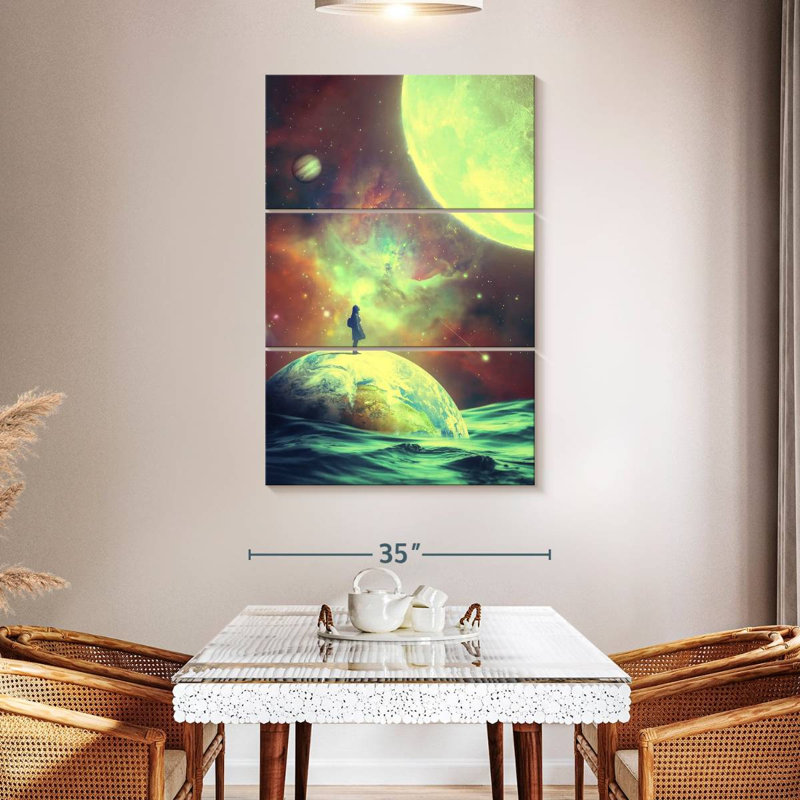 Kelan Moon Shine, 50" H x 32" W