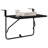 Balcony Table Metal Medium Collapsible Patio Table-1287427945