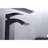 Single Handle Waterfall Faucet For Bathroom - Matte Black, Rectangular Spout, Stainless Steel, Easy To Install And Clean Black With Control, Steel Construction-125036346